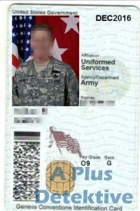Namaak militaire ID